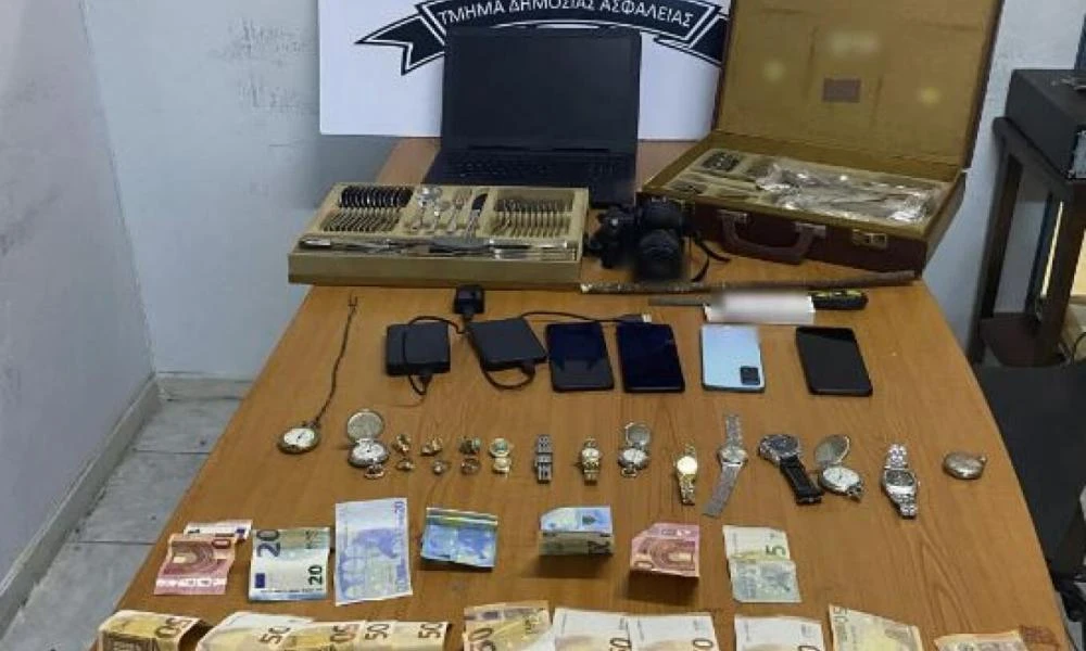 ΕΛ.ΑΣ.: Εξαρθρώθηκε συμμορία που είχε ρημάξει σπίτια σε Δάφνη και Ηλιούπολη